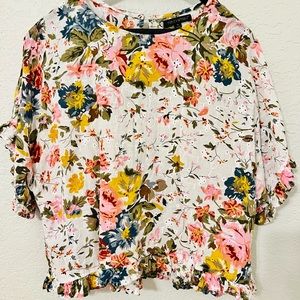 Beautiful floral print top